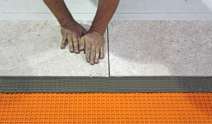 Floor Coverings For Use With Lopro Underfloor Heating Systems Floor Coverings For Retrofit Underfloor Heating Ceramic Tiles Slate Limestone