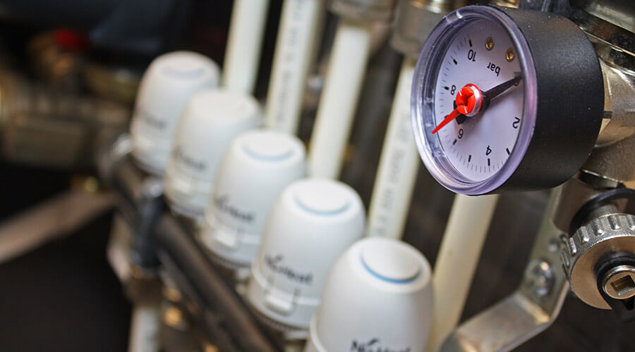test ufh pressure them problems underfloor solve to heating how Potential and