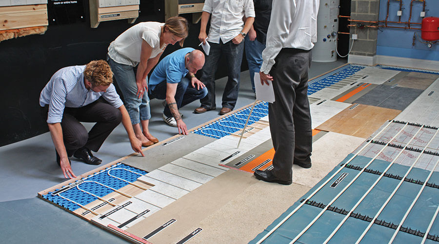 10 reasons to sign up for underfloor heating training