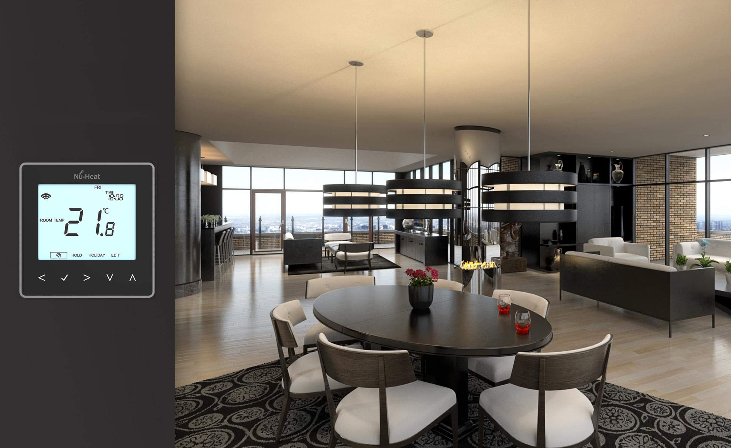 Apple HomeKit Compatible UFH Thermostats NuHeat