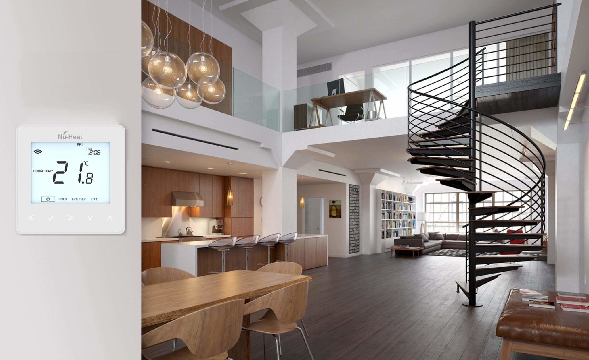 Programmable & Dial Thermostats for UFH NuHeat