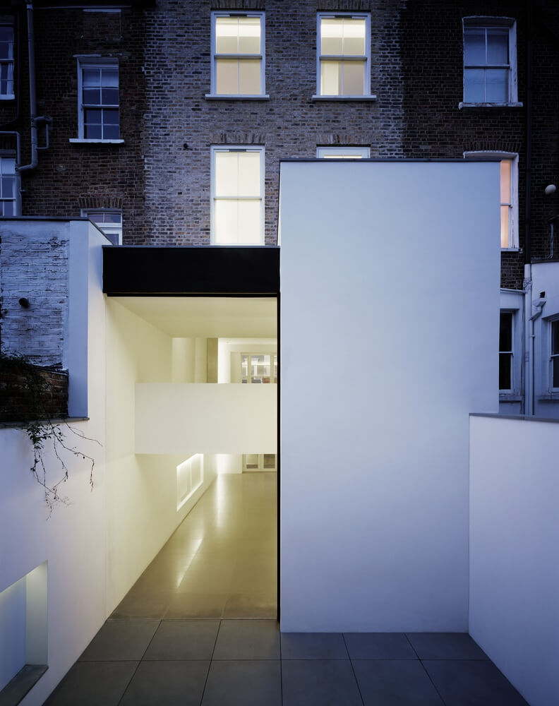 The dramatic interior of this architect refurbished Victorian home in London