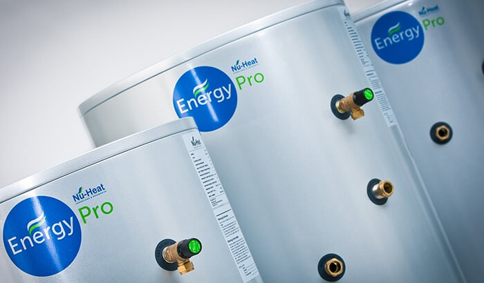 Underfloor heating cylinders