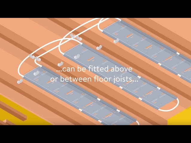 ClippaPlate underfloor heating