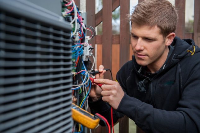 Heat pump installer