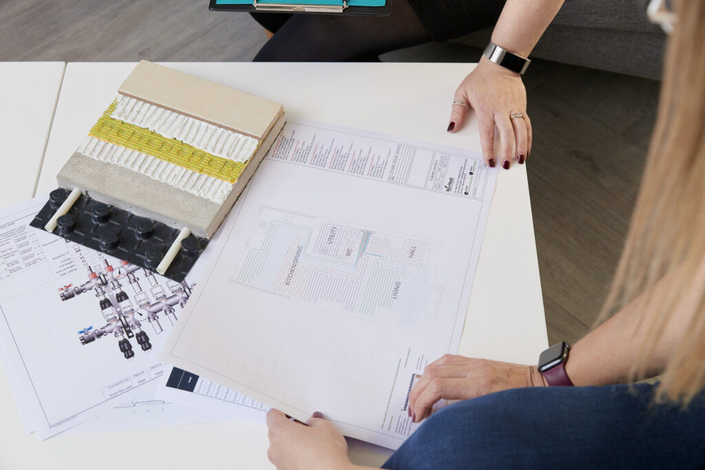 Underfloor heating design