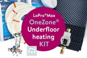LoProMax underfloor heating kit