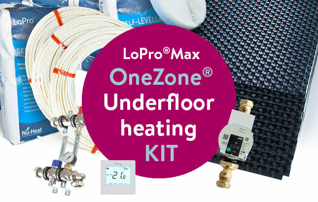 LoPro®Max OneZone® underfloor heating kit | Nu-Heat