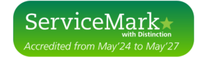 ServiceMark with Distinction Logo