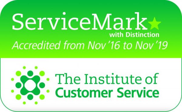 ICS ServiceMark with distinction